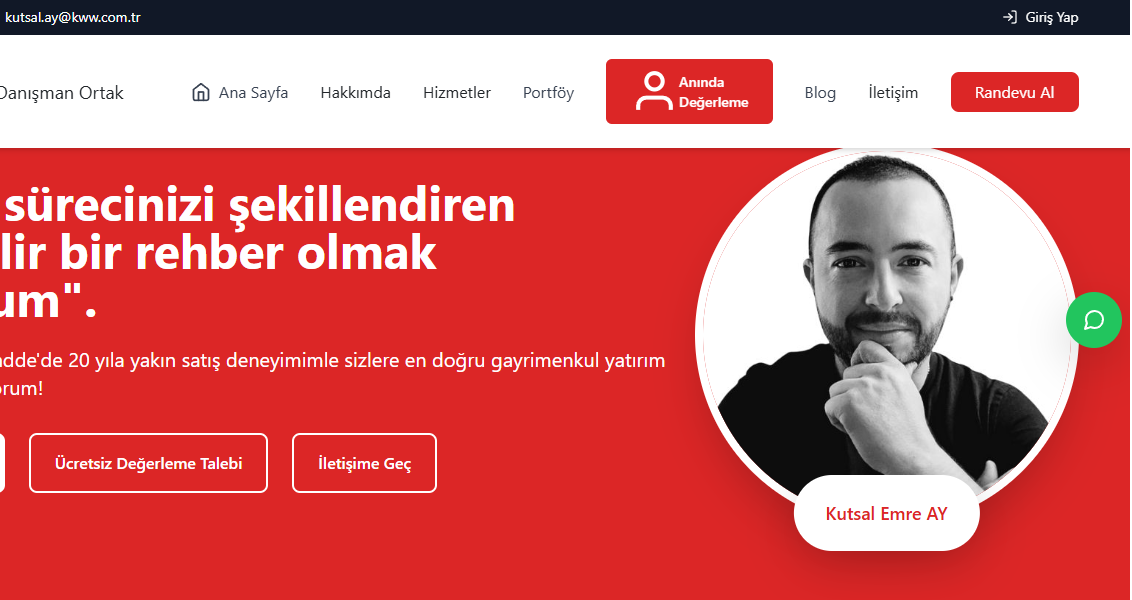 kutsalay.tr web tasarım